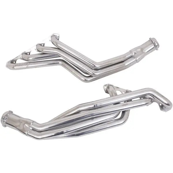 Ford Mustang 5.0L 1-5/8 Long Tube Exhaust Headers Polished Silver Ceramic 79-93