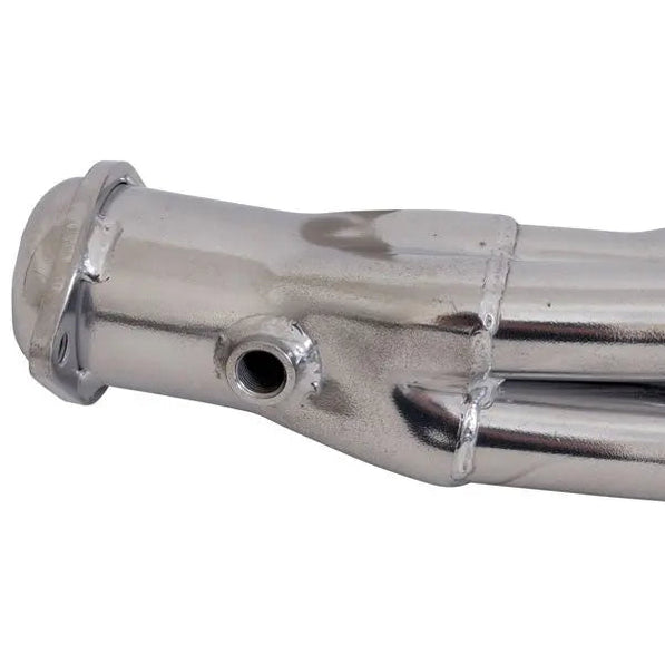 Ford Mustang 5.0L 1-5/8 Long Tube Exhaust Headers Polished Silver Ceramic 79-93