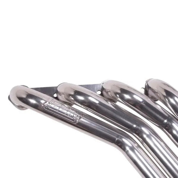 Ford Mustang 351 Swap 1-3/4 Long Tube Exhaust Headers Polished Silver Ceramic 86-93