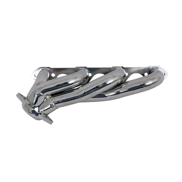 Ford F150 302 5.0 1-5/8 Shorty Exhaust Headers Polished Silver Ceramic 87-95