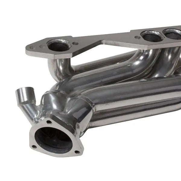 Chevrolet GM Truck SUV 5.0 5.7 1-5/8 Shorty Exhaust Headers Polished Silver Ceramic 96-99