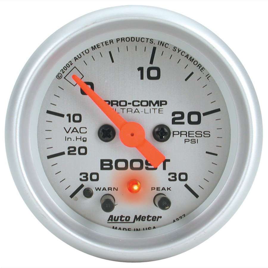 GAUGE, VAC/BOOST, 2 1/16