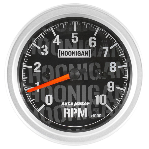 GAUGE, TACHOMETER, 3 3/8" , 10K RPM, IN-DASH, HOONIGAN