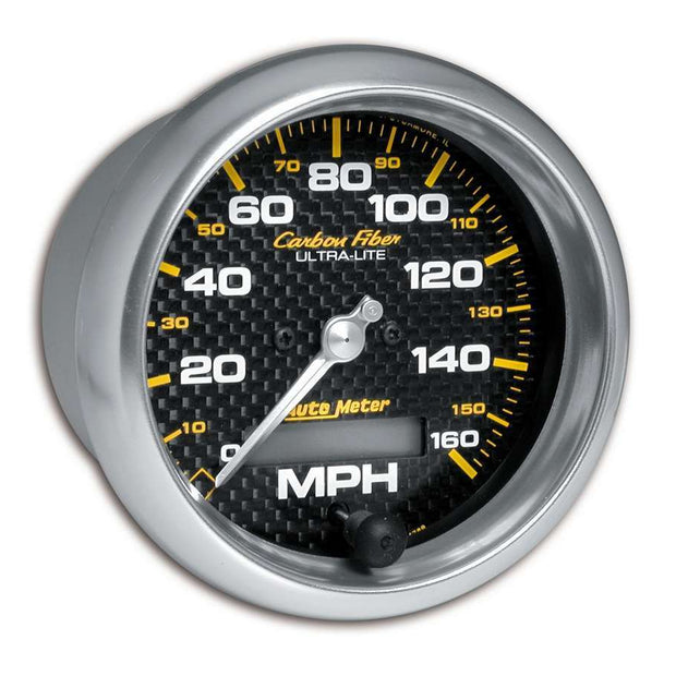 Traditional incandescent lighting illuminates around the perimeter of the dial