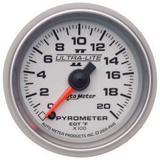 GAUGE, PYROMETER (EGT), 2 1/16", 2000?F, DIGITAL STEPPER MOTOR, ULTRA-LITE II
