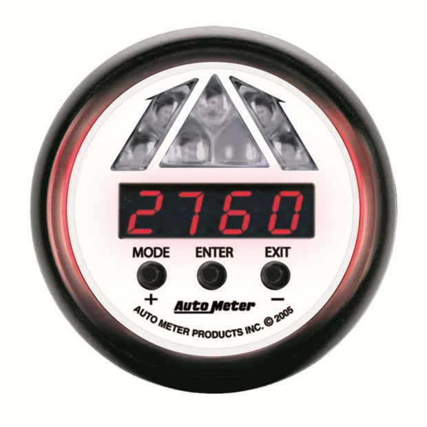 GAUGE, TACHOMETER, DIGITAL RPM W/ LED SHIFT LIGHT, PHANTOM