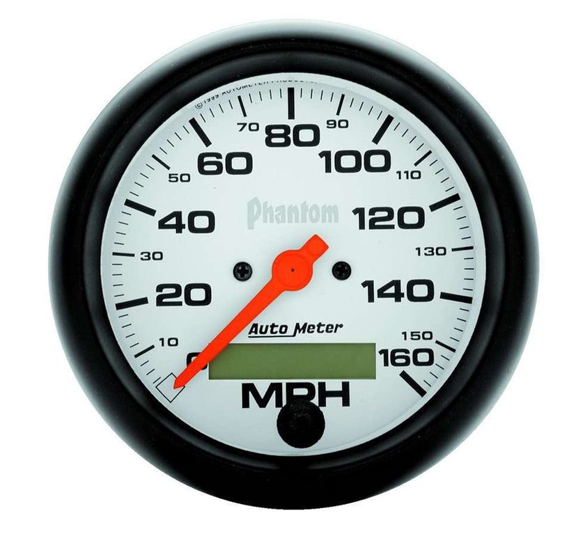 Traditional incandescent lighting illuminates around the perimeter of the dial