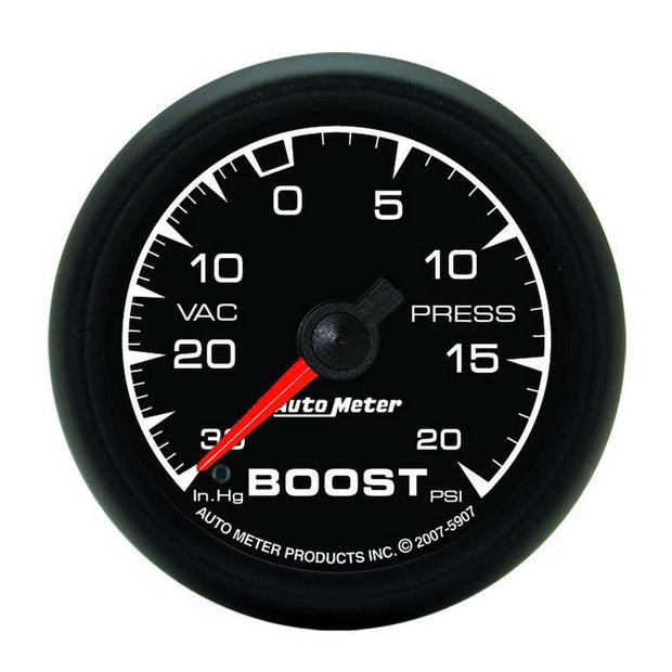 GAUGE, VAC/BOOST, 2 1/16" , 30INHG-20PSI, MECHANICAL, ES