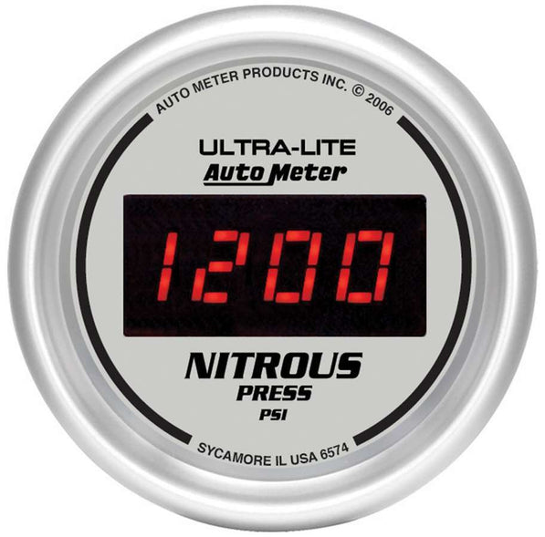 GAUGE, NITROUS PRESSURE, 2 1/16