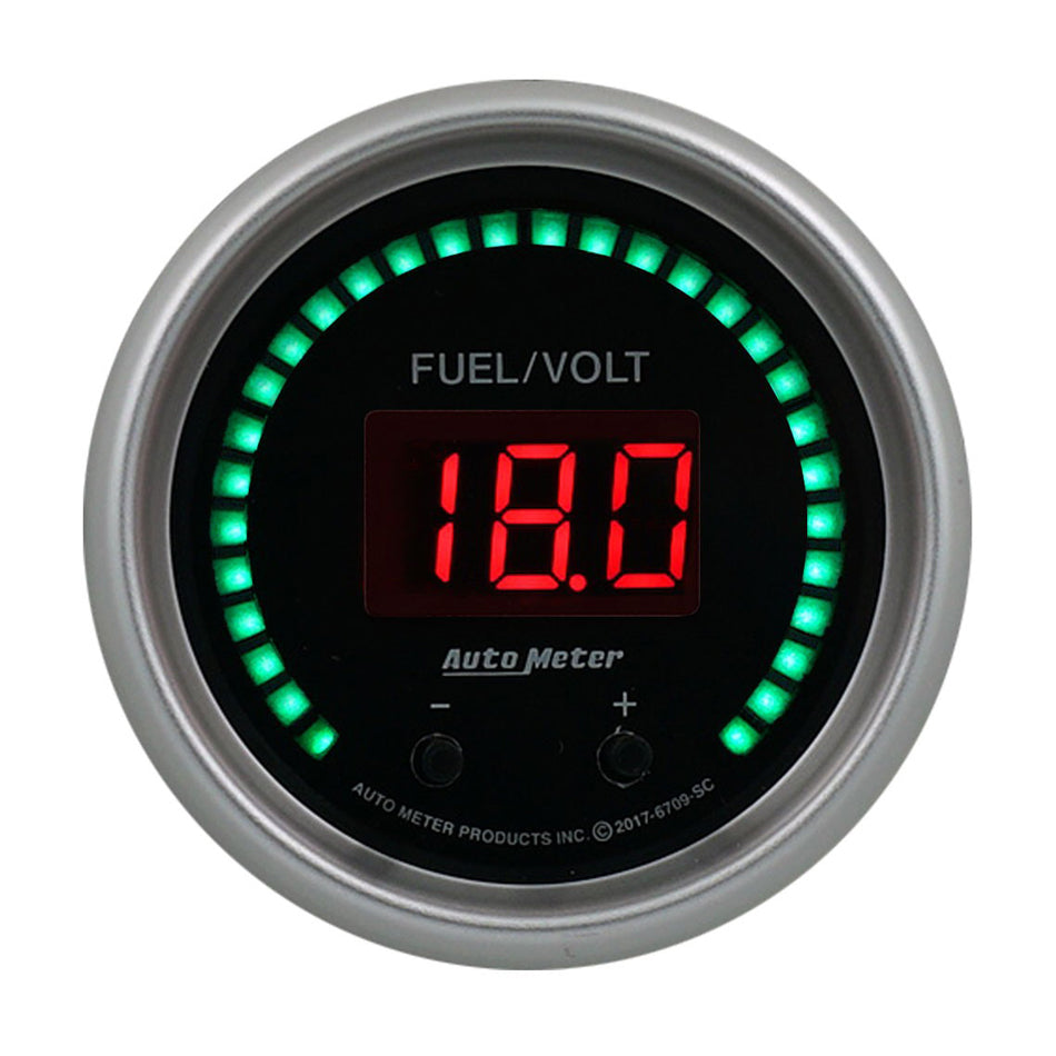 GAUGE, FUEL/VOLT, 2 1/16