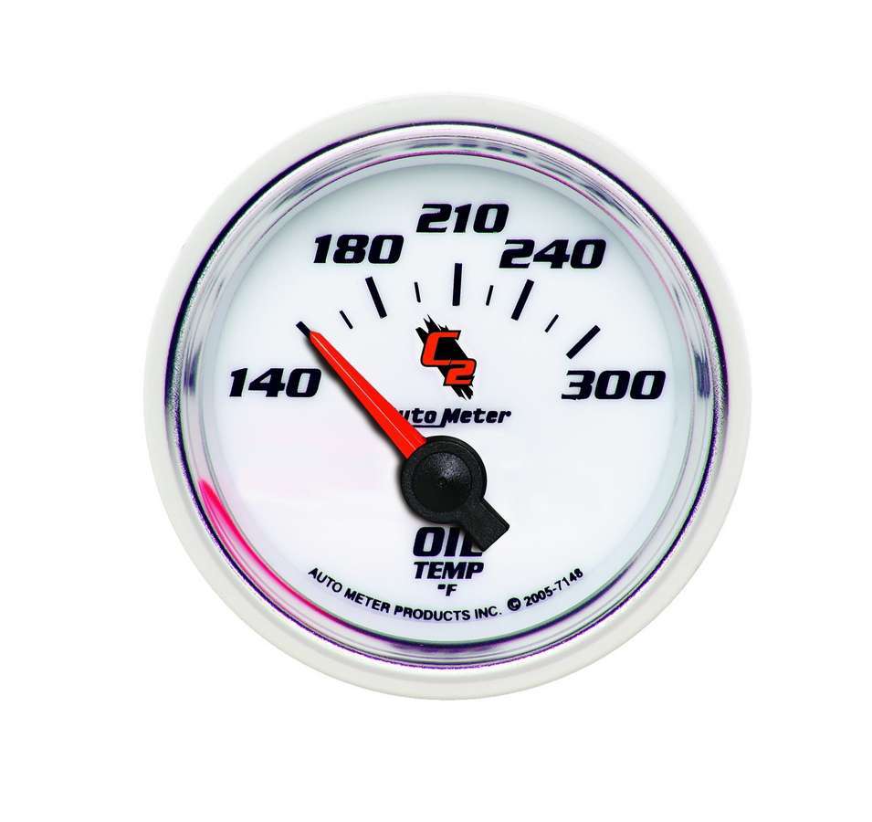 GAUGE, OIL TEMP, 2 1/16