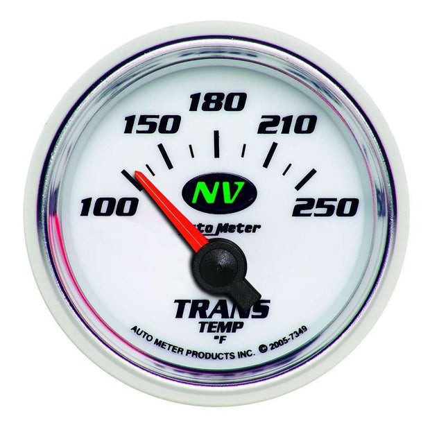 GAUGE, TRANSMISSION TEMP, 2 1/16", 100-250?F, ELECTRIC, NV