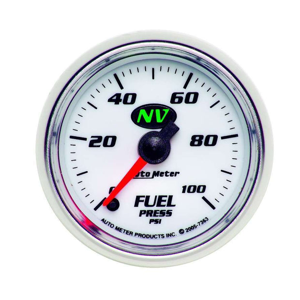 GAUGE, FUEL PRESSURE, 2 1/16", 100PSI, DIGITAL STEPPER MOTOR, NV