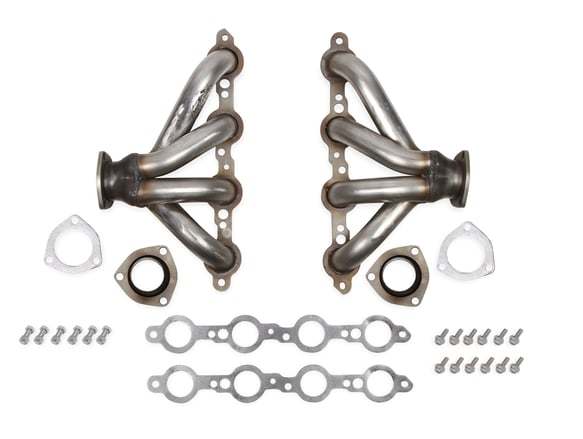 Hooker Block Hugger Header - Stainless Steel