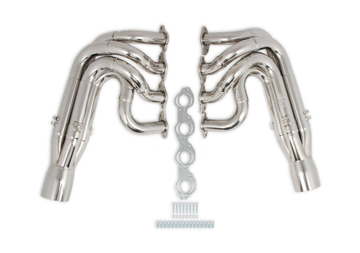 Hooker Racingheart 3-Step Dragster Headers - Polished 304 Stainless