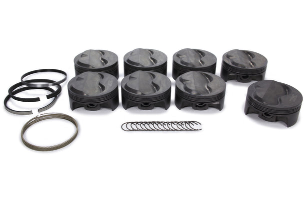 SBC PowerPak Piston Set 4.185 Bore  Domed +9cc