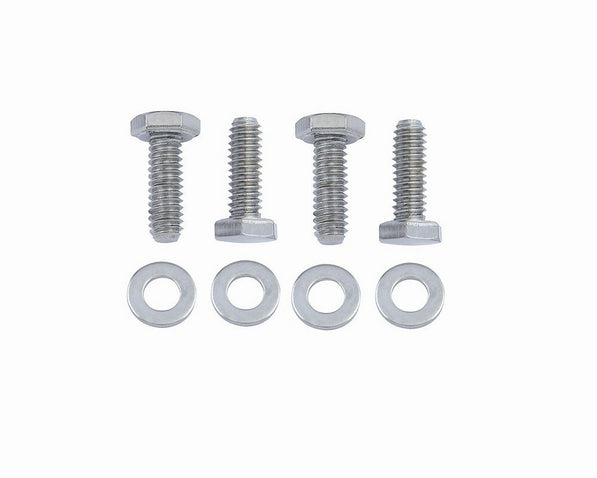 4 per set. 1/4-20 x 3/4 Inch, 1/4 Inch AN washers