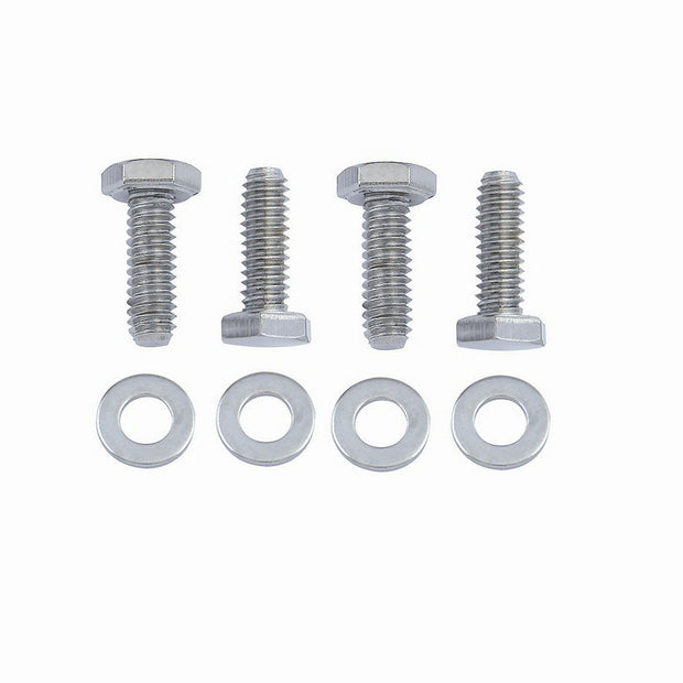 4 per set. 1/4-20 x 3/4 Inch, 1/4 Inch AN washers