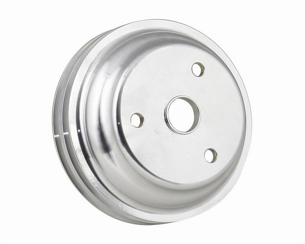 SBC Aluminum Pulley Double Groove Lwp